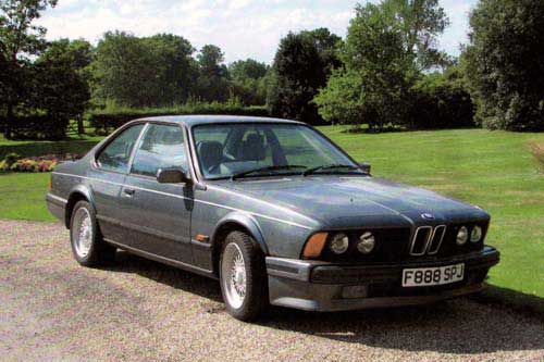 Bmw 630csi. The 630CS is considered a very